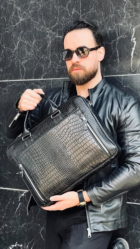 کیف تمام چرم اداری با کیفت و قیمت عالی چرم اشکان