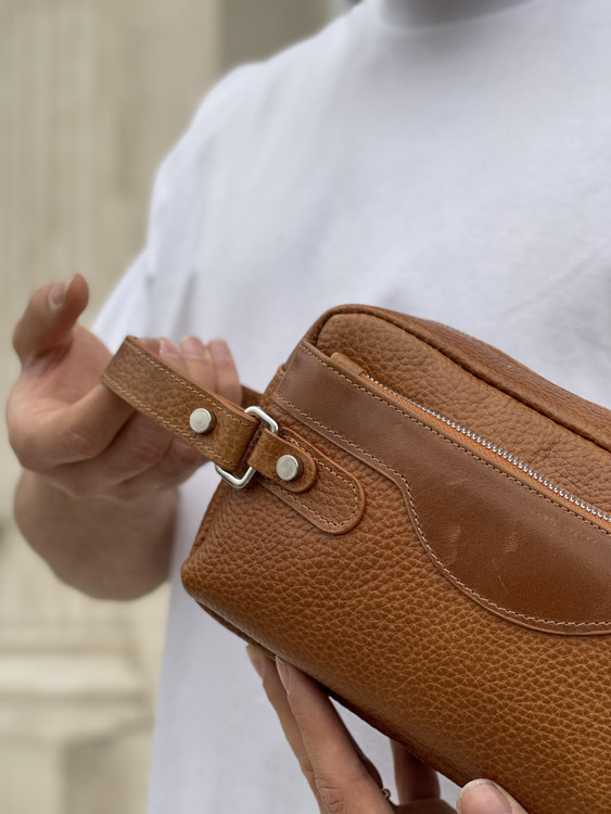 دسته کیف دستی و شوز بگ تمام چرم مشکی با کیفیت و قیمت مناسب