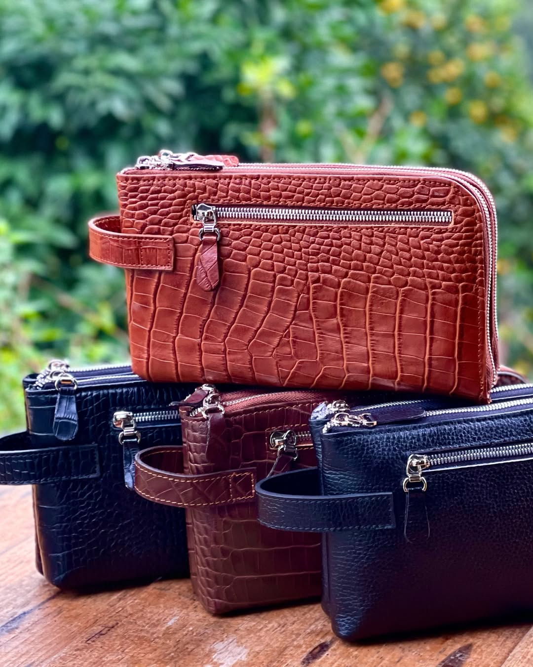 کیف دستی تمام چرم در رنگ ها متفاوت