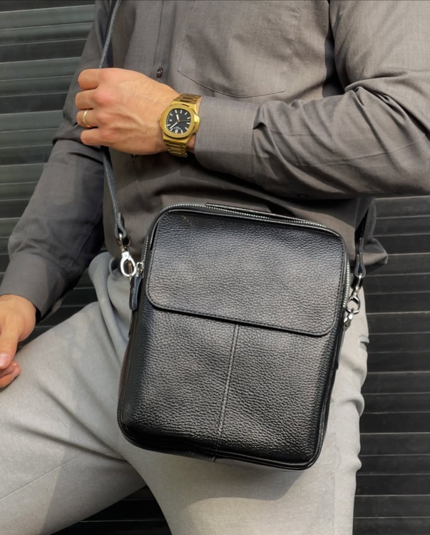 کیف دوشی چرم طبیعی