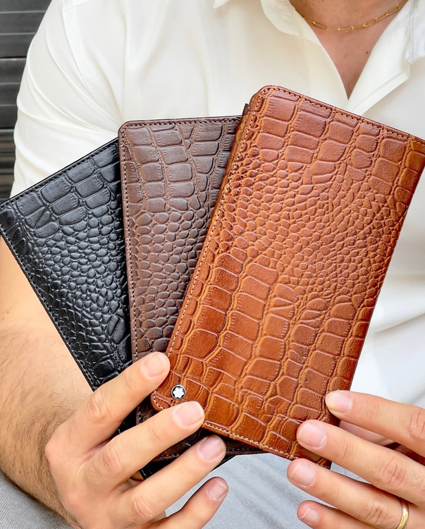 کیف پول های چرم طبیعی گاوی