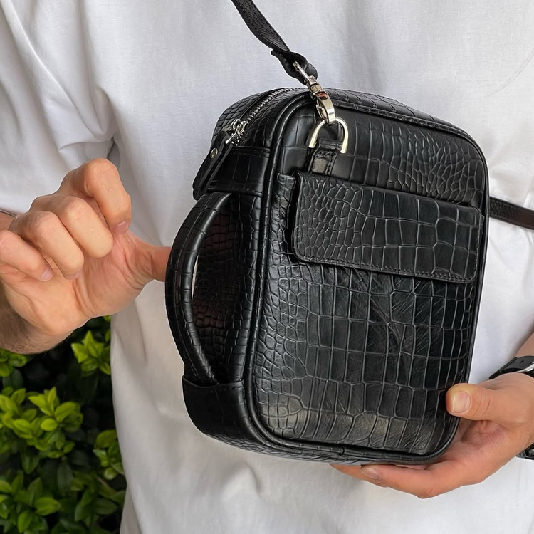 کیف چرمی مشکی