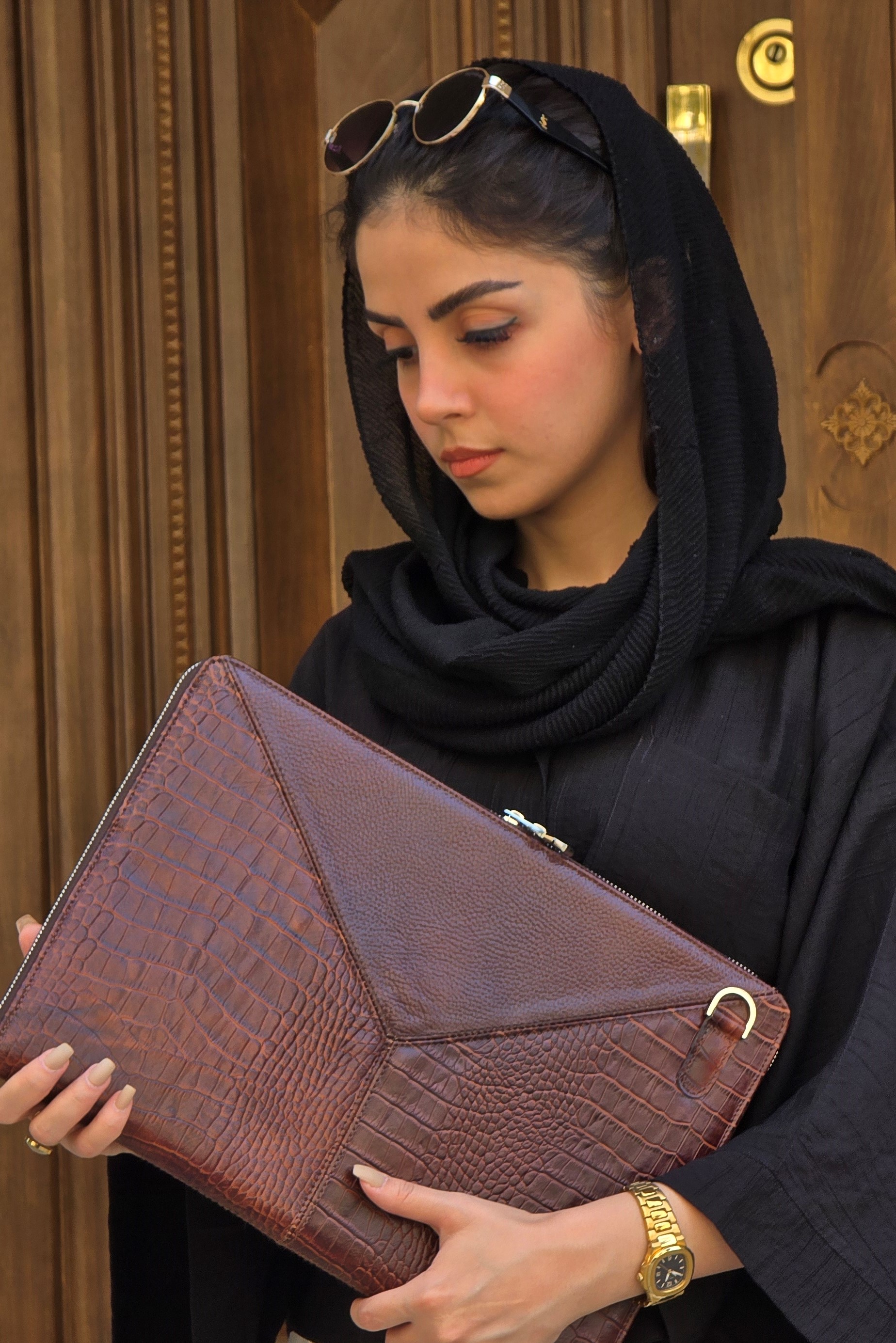 خرید فولدر چرم زنانه