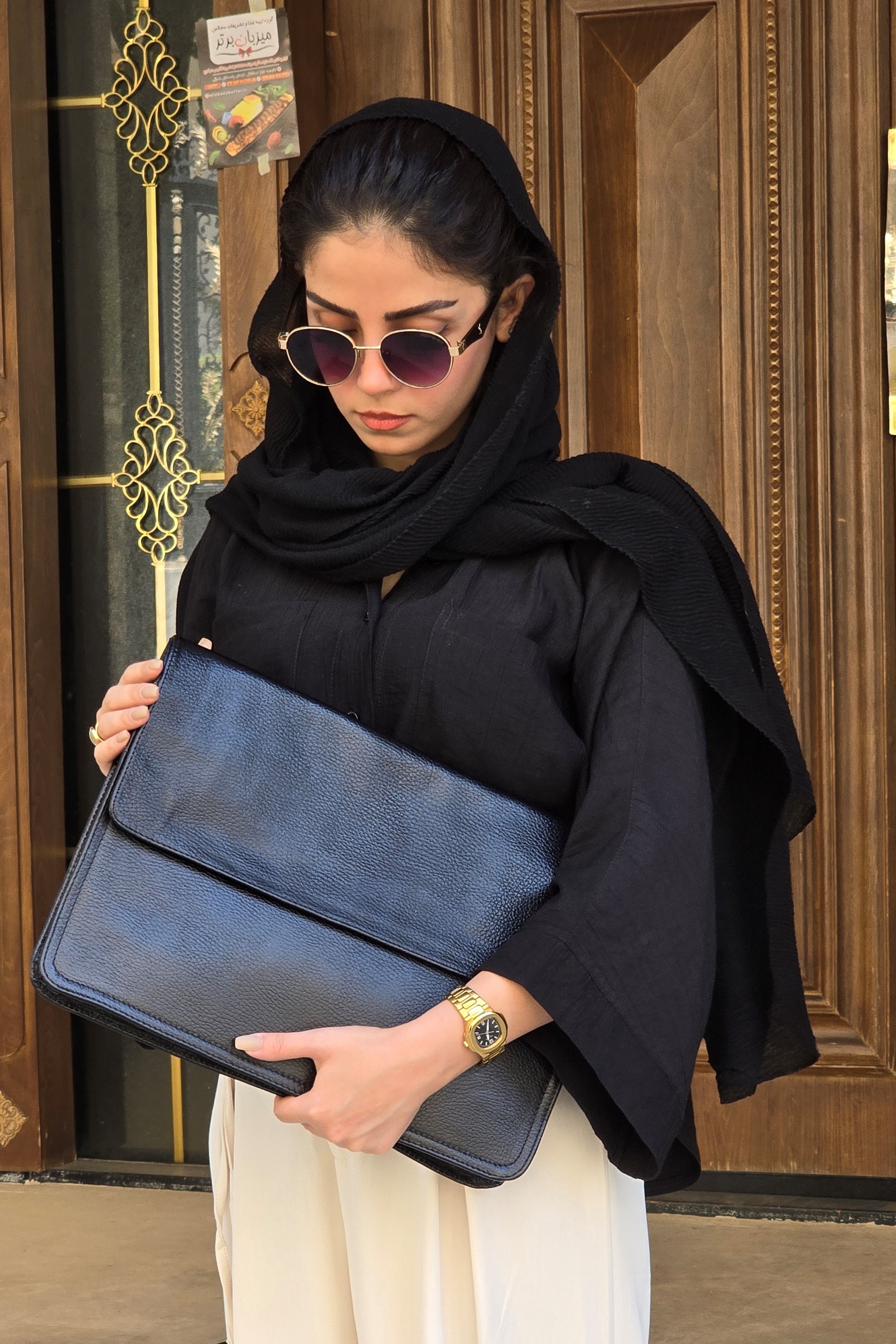 فولدر تمام چرم