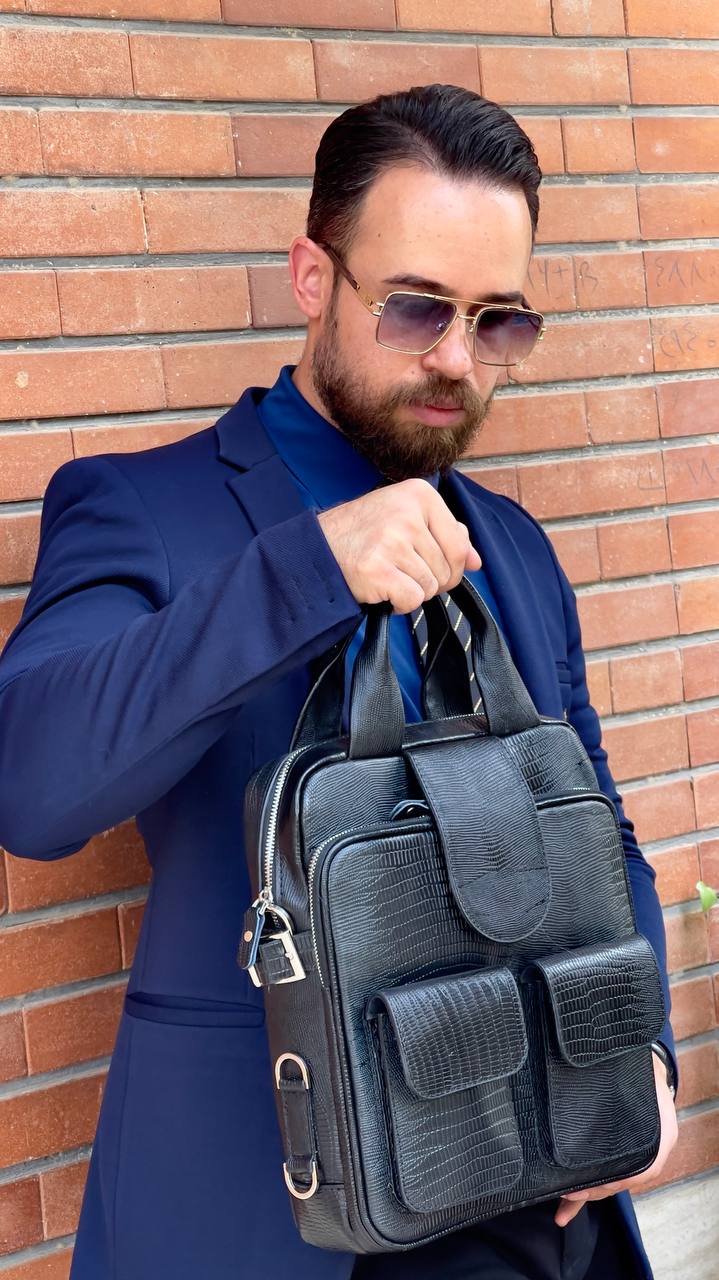 خرید کوله چرم