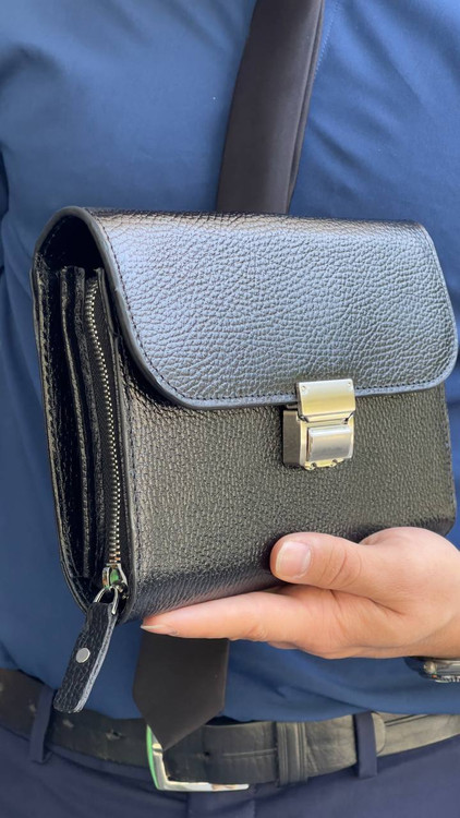 کیف دستی با چرم طبیعی