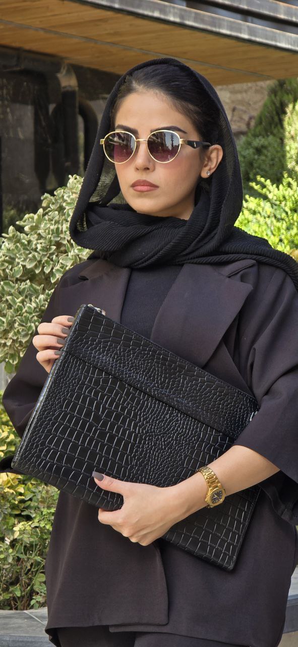 خرید فولدر زنانه چرم