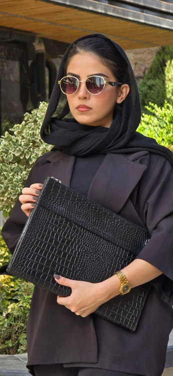 خرید فولدر زنانه چرم