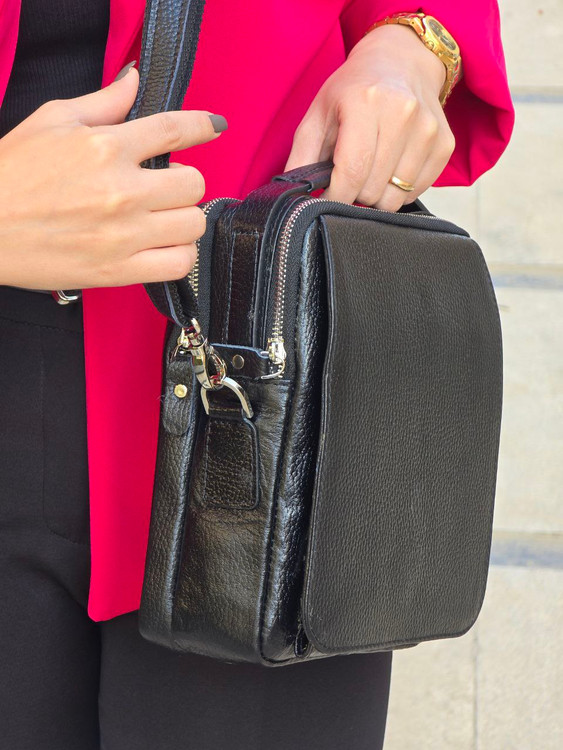 خرید دوشی تمام چرم زنانه