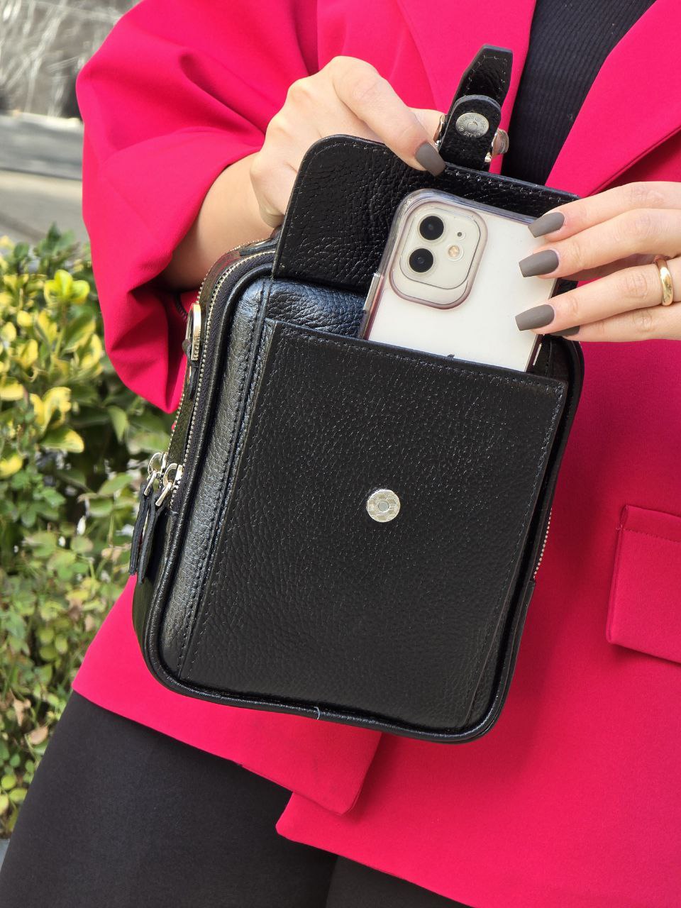 خرید کیف دوشی تمام چرم