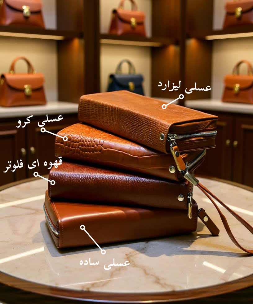 کبف دستی تمام چرم در رنگ های مختلف