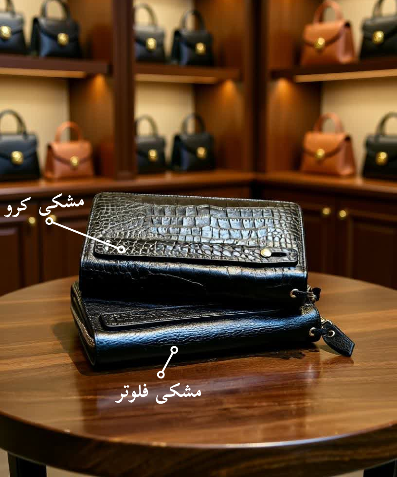 خرید کیف دستی چرم اتوسا