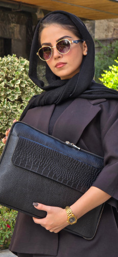 فولدر چرم زنانه ظفر(شاهان)